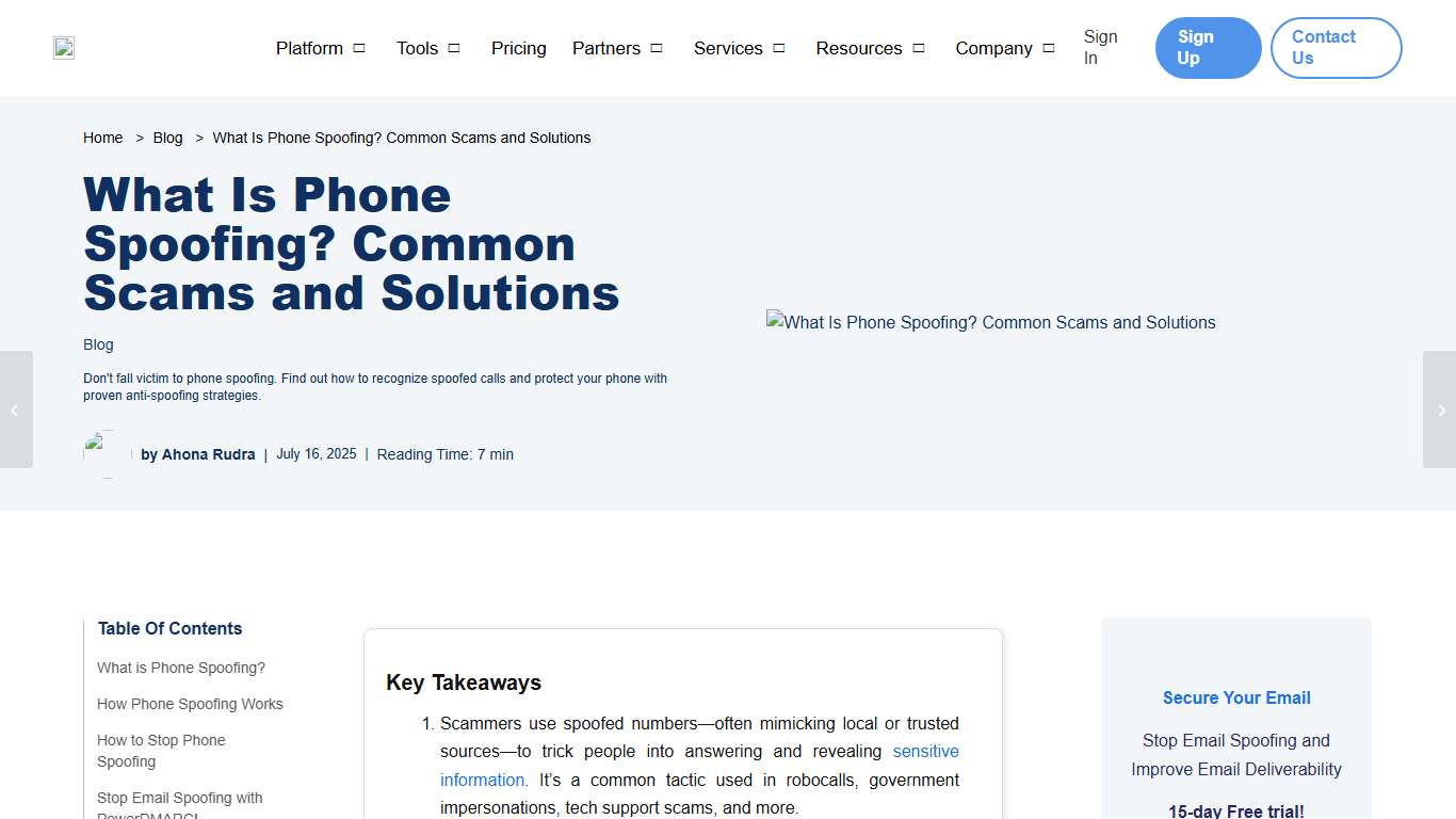 What Is Phone Spoofing? Common Scams And Solutions